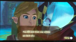 Zelda Skyward Sword  SDCC 11 Ghirahim Boss Battle Gameplay Cam [upl. by Strohben117]