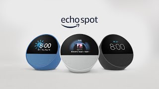 Allnew Echo Spot 2024 release  Amazon Alexa [upl. by Itteb886]