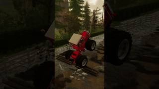 Follow the Leader off roading with the Massey Ferg 1250 165 and 135 Pt2FS22 [upl. by Llejk]