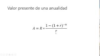 Anualidades y Amortizaciones [upl. by Dale]