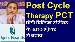 PCT Post Cycle Therapy Wash Out after Steroid Cycle Testosterone Clomid Nolvadex Dr B K ROY [upl. by Sergias]