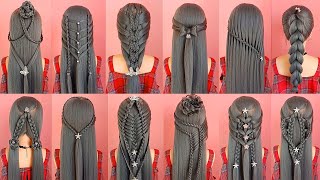 Best Hairstyles For Girls 2021  Braided Hairstyles For Long Hair  New Hairstyle Design Simple [upl. by Burkle746]