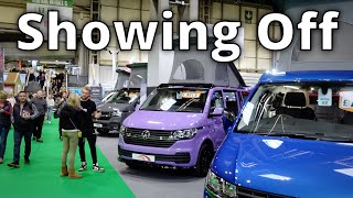 77 Visiting the Caravan Camping amp Motorhome Show 2023 [upl. by Aramac]