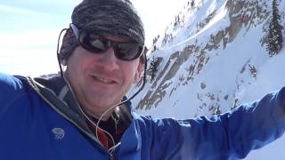 Coalpit Headwall Ski Mountaineer Utah [upl. by Seravat]