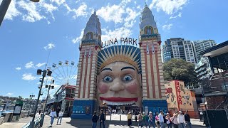 Luna Park  Milsons Point  Sydney Harbour  North Side [upl. by Noonan]