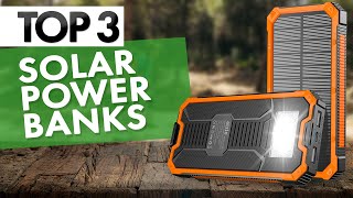 TOP 3 Best Solar Power Banks in 2022 [upl. by Palmer]