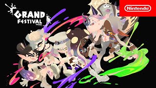 GRAND FESTIVAL TRAILER  SPLATOON 3 [upl. by Anilejna721]