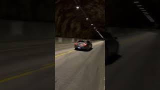 Infiniti G37 does pull in a tunnel😳 automobile cars carcommunity cartok driving [upl. by Ahtnamys]