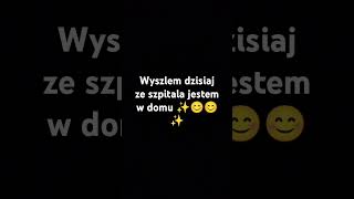 Wyszłam ze szpitala ✨😊✨ Short [upl. by Eenyaj357]