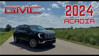 Experiencing the Redesigned 2024 GMC Acadia Denali [upl. by Arihsak97]