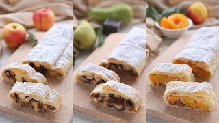 STRUDEL DI MELE RICETTA ORIGINALE [upl. by Mecke]