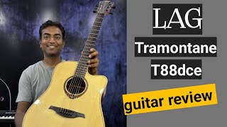 Lag tramontane T88dce guitar review [upl. by Dylan681]