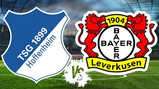 Pronóstico HOFFENHEIM VS BAYER LEVERKUSEN  Liga Alemana 20242025 [upl. by Ydnam]