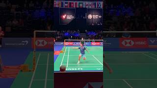 Denmark Open 2023 Rasmus Gemke vs Kunlavut Vitidsarn Smash badminton kunlavutvitidsarn smash [upl. by Rickart971]