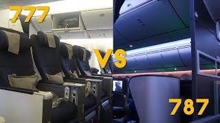 BA World Traveller Plus Premium Economy 777 VS 787 Which is Better [upl. by Ayk166]