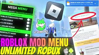 NEW Roblox Mod Menu for UNLIMITED Robux iOS Android 2024 ⚡ Mod Apk Install Tutorial [upl. by Elyc]