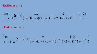 RESIDUOS DE VARIABLE COMPLEJA [upl. by Yttam]