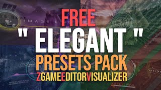 FREE Presets Pack quot ELEGANT quot  ZGameEditorVisualizer  FL Studio [upl. by Elle]