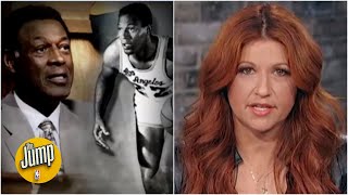 Rachel Nichols remembers Hall of Famer Elgin Baylor  The Jump [upl. by Bartholemy559]