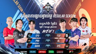 🔴 LIVE  MPL KH S7  ENGLISH  Week 1 Day 2 [upl. by Newo]