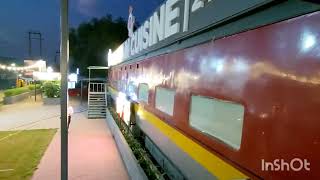 Railway Coach converted into a Restaurant Sindhauli Railway Station of Sitapur Uttar Pradesh India [upl. by Ahsitak851]