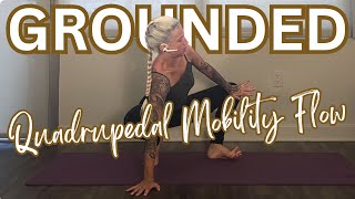 Quadrupedal Movement  Hip openers  Deep Stretch  Meditation  Align with Neah [upl. by Anul647]