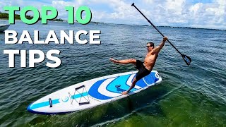 10 Tips for Balancing On Your Standup Paddleboard With Outdoor Master [upl. by Michella85]