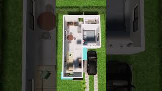 Floor Plan  1Bedroon House  32 sqm [upl. by Ilek]