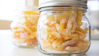 Candied Orange and Lemon Peels [upl. by Enelrad]