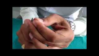 How to make a Finger spring  Orthodontics [upl. by Ahsas]