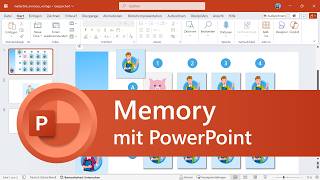 Memory mit PowerPoint erstellen Anleitung [upl. by Tybalt350]