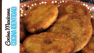 Antojitos Mexicanos ¿Cómo hacer Gorditas de Piloncillo Receta Mexicana Yuri de Gortari [upl. by Moreta]