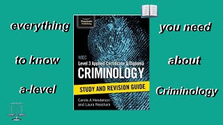 what is ALevel criminology like WJEC content exams tips 📖⚖️ [upl. by Nylaehs584]