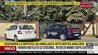 Descinderi la serviciul de ambulanta Mita pentru angajari [upl. by Lawler]