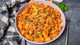 Italian Sausage and Peppers Pasta [upl. by Angi]