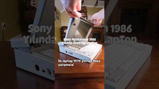 1986 yılında üretilen laptop 38 Yıllık Bilgisayar [upl. by Sal]