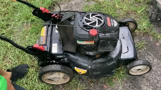 2012 Craftsman RWD 725 Lawn Mower Will Not Start or Move Lets give it some Love amp Attention [upl. by Ymiaj283]