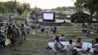 Movie in Avondale Park June 17 2014 [upl. by Nehttam]