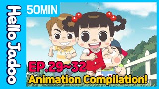 ENG Hello Jadoo Animation Compilation  EP29  32  Season2  hellojadooya [upl. by Zippora]