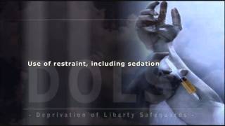 Deprivation of Liberty safeguards DOLS Definitions [upl. by Osnofla854]