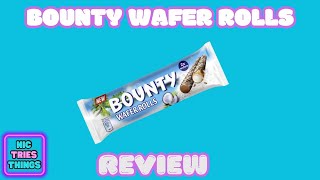 Bounty Wafer Rolls  Review [upl. by Eikcuhc]