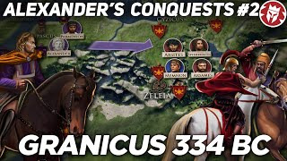 Battle of Granicus 334 BC  Alexanders Conquests DOCUMENTARY [upl. by Nai]