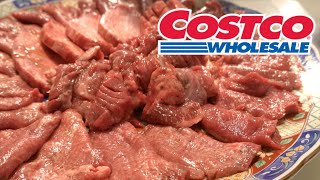 Yakiniku chef teaches you how to prepare the beef tongue from Costco [upl. by Adnolahs426]