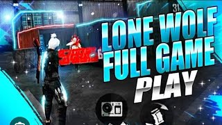 I PLAYED LONE WOLF FOR THE FIRST TIME  FREE FIRE GAMEPLAY [upl. by Winthrop]