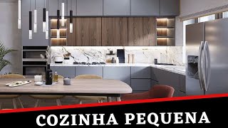 93 MODELOS DE COZINHAS PEQUENAS DICAS E IDEIAS  Rizza Diniz Arquitetura [upl. by Aivle]