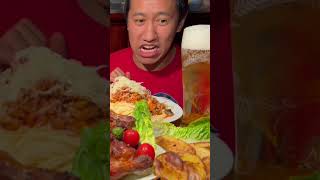 wholechickeneating mukbang bolognese bier food subscribe fypシ゚viral foodlover 😋😋 [upl. by Woods517]