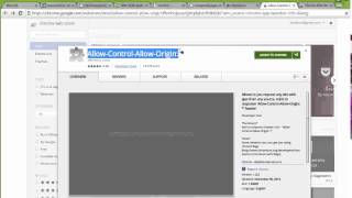 AllowControlAllowOrigin  Extension in Chrome [upl. by Davilman]