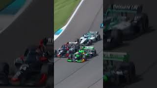 Ferrucci vs Grosjean at Indy Road Course 😳 [upl. by Kemppe]