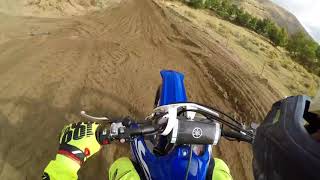 Raw GoPro footage 2018 YZ 450f first look with Jake Stone [upl. by Lowery]