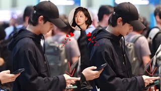 출발 직전 김수현이 김지원에게 메시지를 보냈다 팬들 심쿵 [upl. by Gayla865]